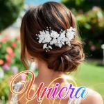 Flower Bride Wedding Hair Vine Pearl Bridal Accessories