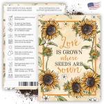 Set of 20 Sunflower Seed Packet Wedding Favors