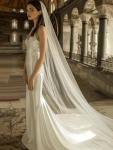Unsutuo Bridal Cathedral Wedding Veil with Rhinestones