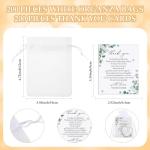 Heart Shaped Candles & Thank You Cards Set