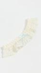 Rosalyn Garter Ivory-Baby Blue - One Size
