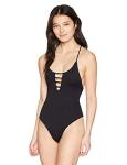Maaji Reversible Black One-Piece Bikini Swimsuit