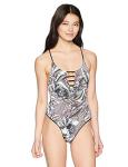 Maaji Reversible Black One-Piece Bikini Swimsuit