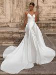 SHANDUAO Long Boho Bridal Dress - A-line Ivory