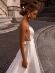 SHANDUAO Long Boho Bridal Dress - A-line Ivory