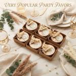 50 Pcs Candle Holders Wedding Favors Rustic Decor