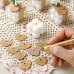 Set of 30 Wedding Favor Bubble Candles Gift Set