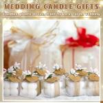 Set of 30 Wedding Favor Bubble Candles Gift Set