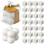 Set of 30 Wedding Favor Bubble Candles Gift Set