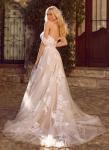 2024 Off Shoulder Lace A-line Wedding Dress - Champgane - Plus Size