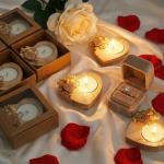 Rustic Wedding Favors: 100 Natural Candle Gifts