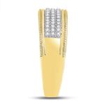 His and Hers Matching 10K Gold Wedding Rings