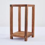 Neoflavie 24pc Wooden Lantern Centerpieces for Farmhouse Weddings