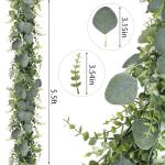Artificial Eucalyptus Garland Wedding Table Runner Decor Vines