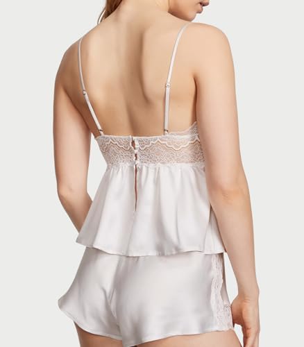 Victoria's Secret Lace & Satin Cami Lingerie Set