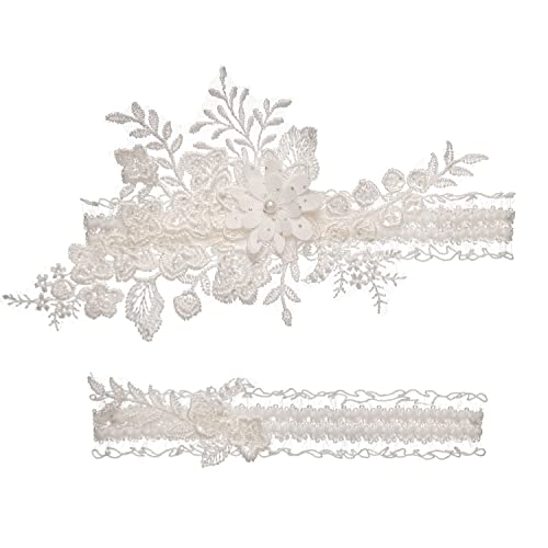 Elegant Two-Piece Wedding Garter Set for Brides