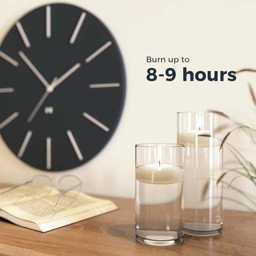 102 Pack White Floating Candles for Weddings