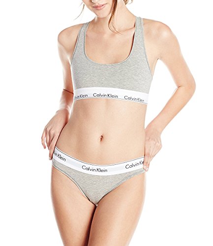 Calvin Klein Gray Women's Bralette and Bikini Set