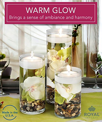 Floating Unscented Wax Candles for Weddings & Events