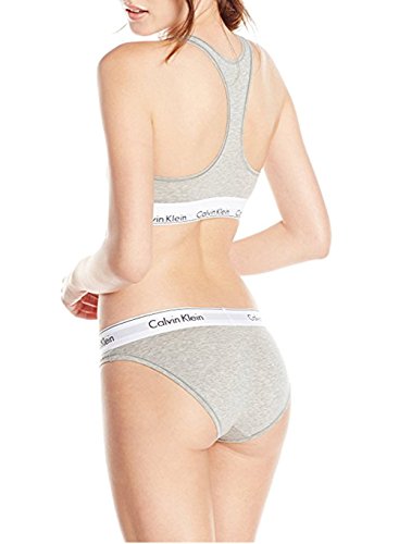 Calvin Klein Gray Women's Bralette and Bikini Set
