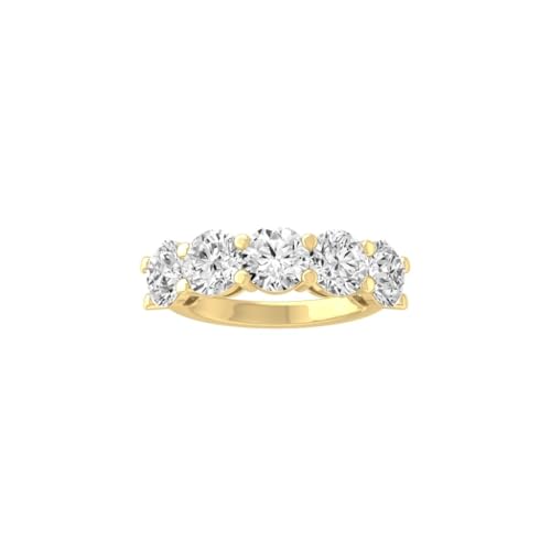 ARAIA Fine Jewelry 14K Yellow Gold Lab Diamond Ring