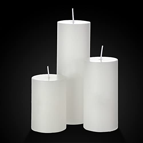 Pillar Candles and Vases Set for Weddings
