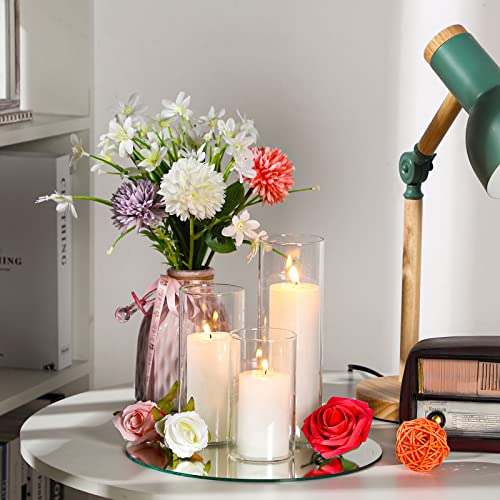 Pillar Candles and Vases Set for Weddings