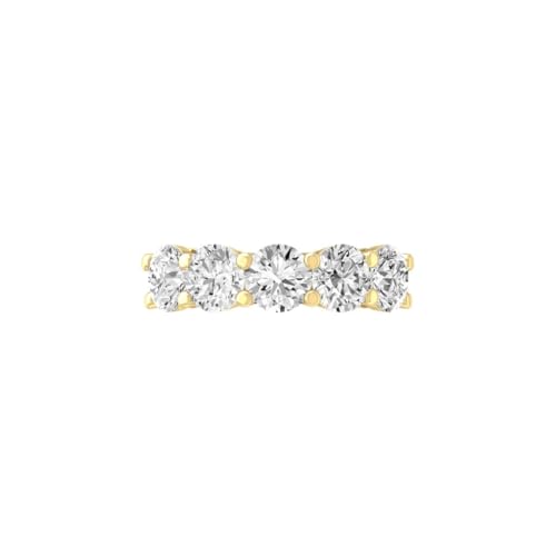ARAIA Fine Jewelry 14K Yellow Gold Lab Diamond Ring