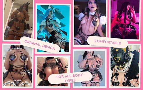 Anime Kawaii Maid Lingerie Set - Reg & Plus Size