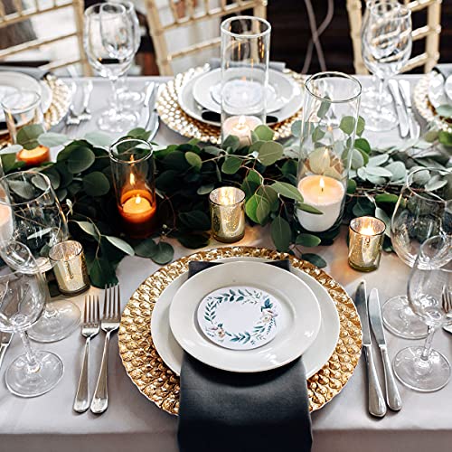 36 Gold Mercury Glass Votive Candle Holders