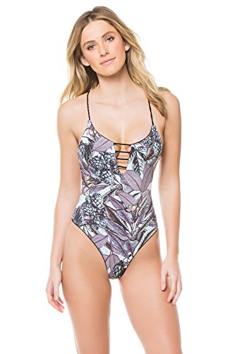 Maaji Reversible Black One-Piece Bikini Swimsuit
