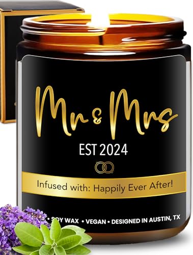 Personalized Mr & Mrs Candle - Est. 2024