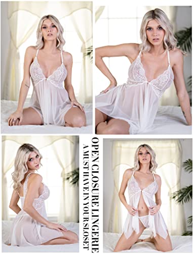 Avidlove Lace Babydoll Wedding Nightwear for Women