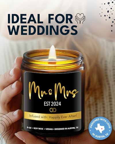Personalized Mr & Mrs Candle - Est. 2024