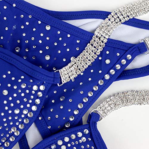 Sapphire Blue Vicky Ross Competition Bikini Suit