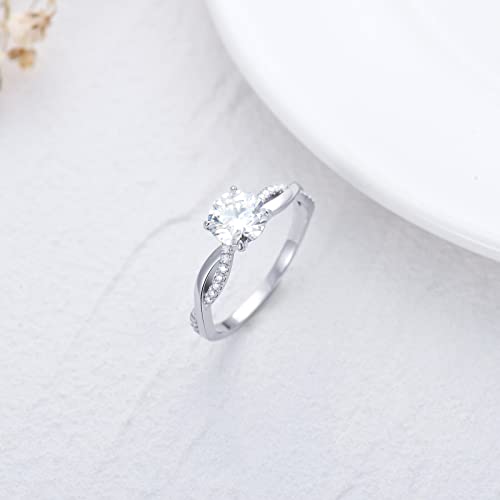 1.16ctw Moissanite Engagement Ring - 18K Solid Gold