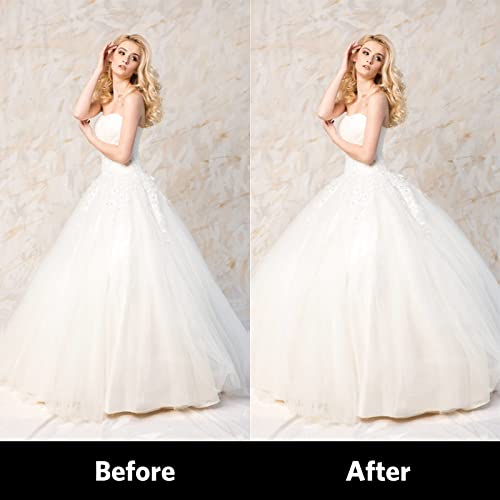 White A-line 6 Hoop Petticoat for Wedding Gown