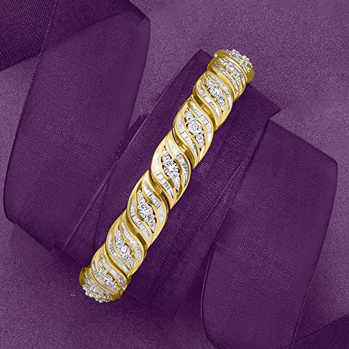 1.00 ct. Diamond Bracelet in Gold for Wedding