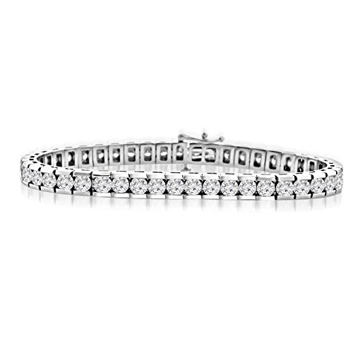 Madina Jewelry 10.15 ct Diamond Tennis Bracelet