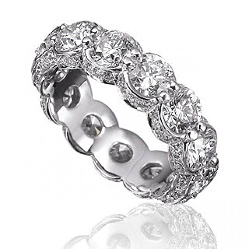 Elegant 6.00 ct Diamond Eternity Wedding Band