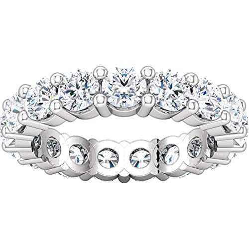Platinum Diamond Eternity Wedding Ring - Ultimate Luxury