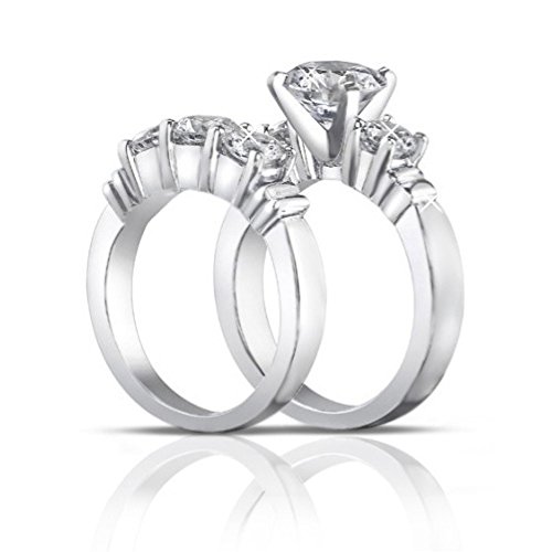 Madina 2.00 ct Diamond Engagement Ring Wedding Set