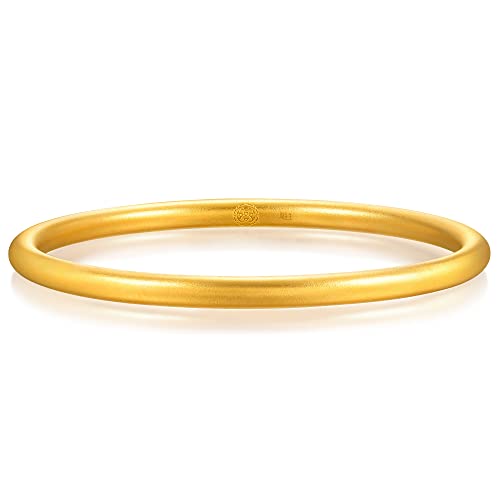 Cultural Blessings 24K Gold Bangle for Weddings