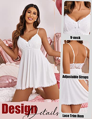 Avidlove Lace Chemise Nightgown for Honeymoon