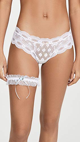 Hanky Panky Phoebe White Leg Garter