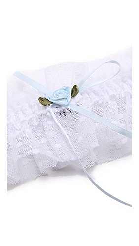 Hanky Panky Phoebe White Leg Garter