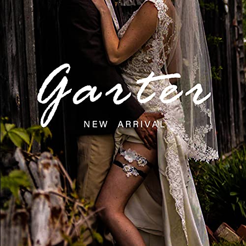 Elegant White Lace Bridal Garter Set of 2