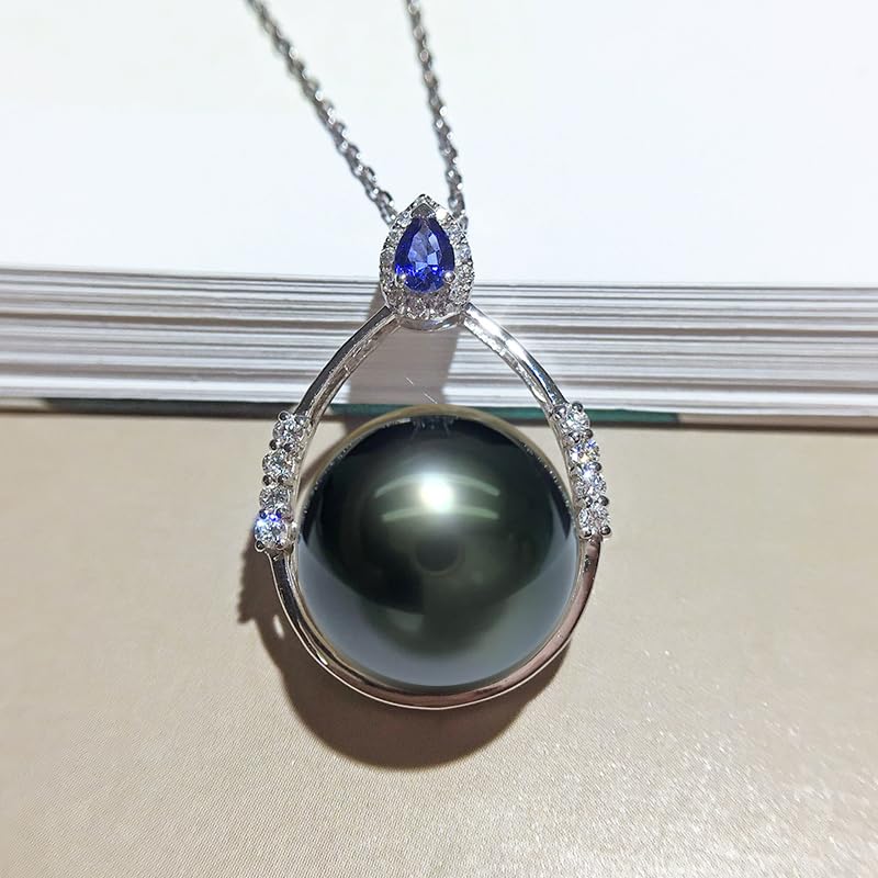 Tahitian Black Pearl Necklace - Fine Jewelry Gifts for Her