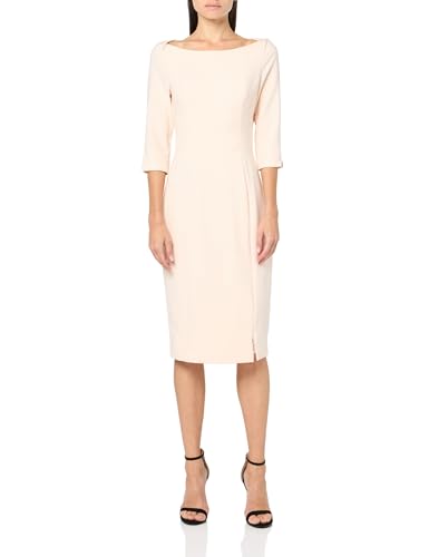 Black Halo Marissa Sheath Dress in Buttercream