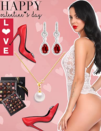 Avidlove Women’s White Teddy Lingerie Bodysuit